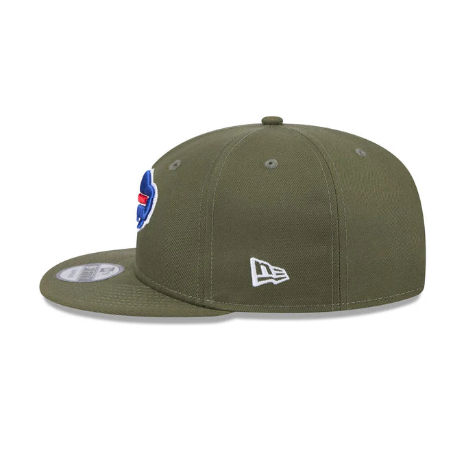 New Era Men's Buffalo Bills 9FIFTY Snapback Hat-Olive Green