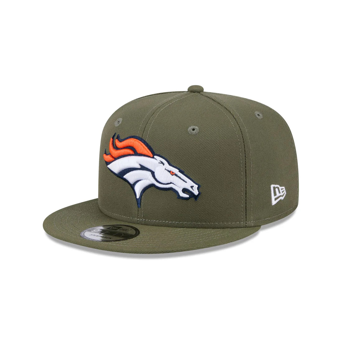 New Era Men's Denver Broncos 9FIFTY Snapback Hat-Olive Green