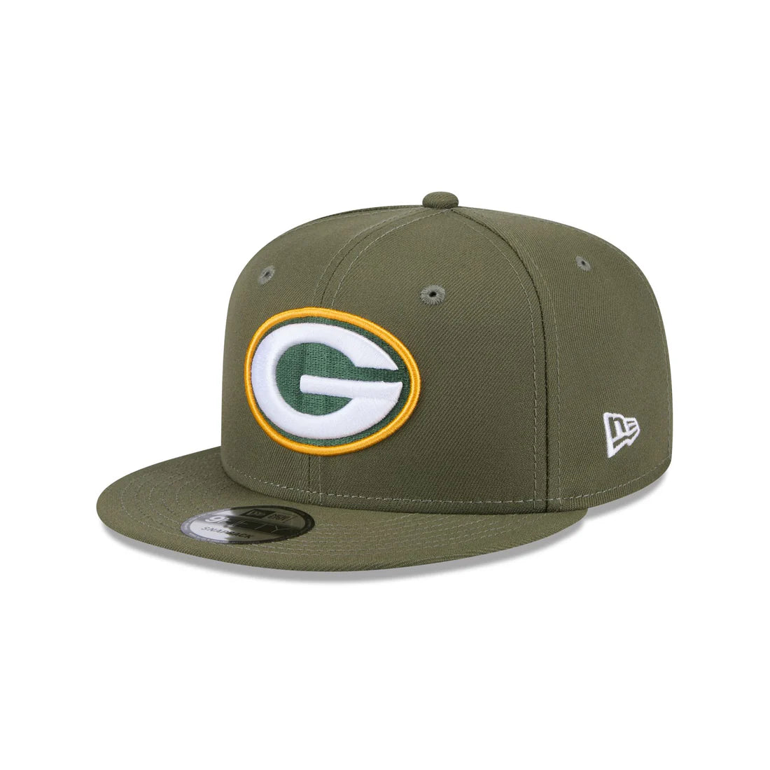 New Era Men's Green Bay Packers 9FIFTY Snapback Hat-Olive Green