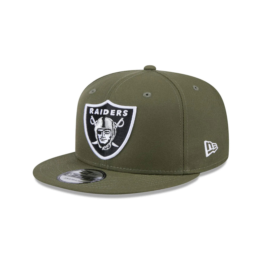 New Era Men's Las Vegas Raiders 9FIFTY Snapback Hat-Olive Green