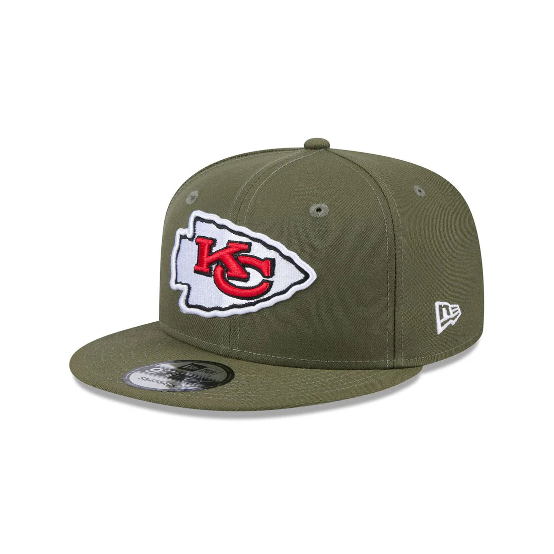 New Era Men's Kansas City Chiefs 9FIFTY Snapback Hat-Olive Green