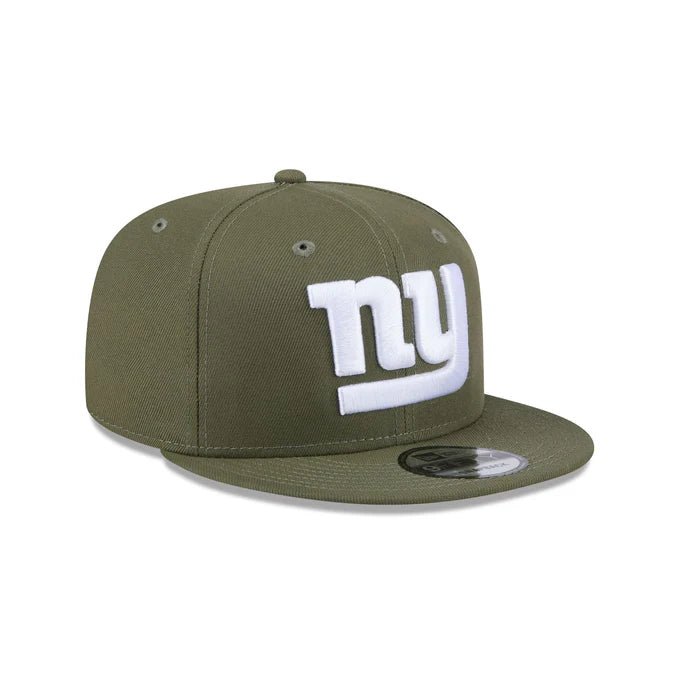 New Era Men's New York Giants 9FIFTY Snapback Hat-Olive Green