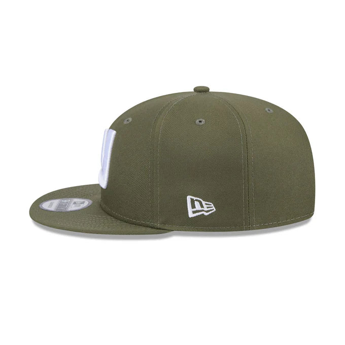 New Era Men's New York Giants 9FIFTY Snapback Hat-Olive Green