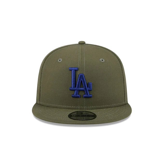 New Era Los Angeles Dodgers 9FIFTY Snapback Hat- Olive Green