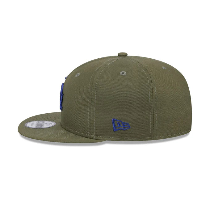 New Era Los Angeles Dodgers 9FIFTY Snapback Hat- Olive Green