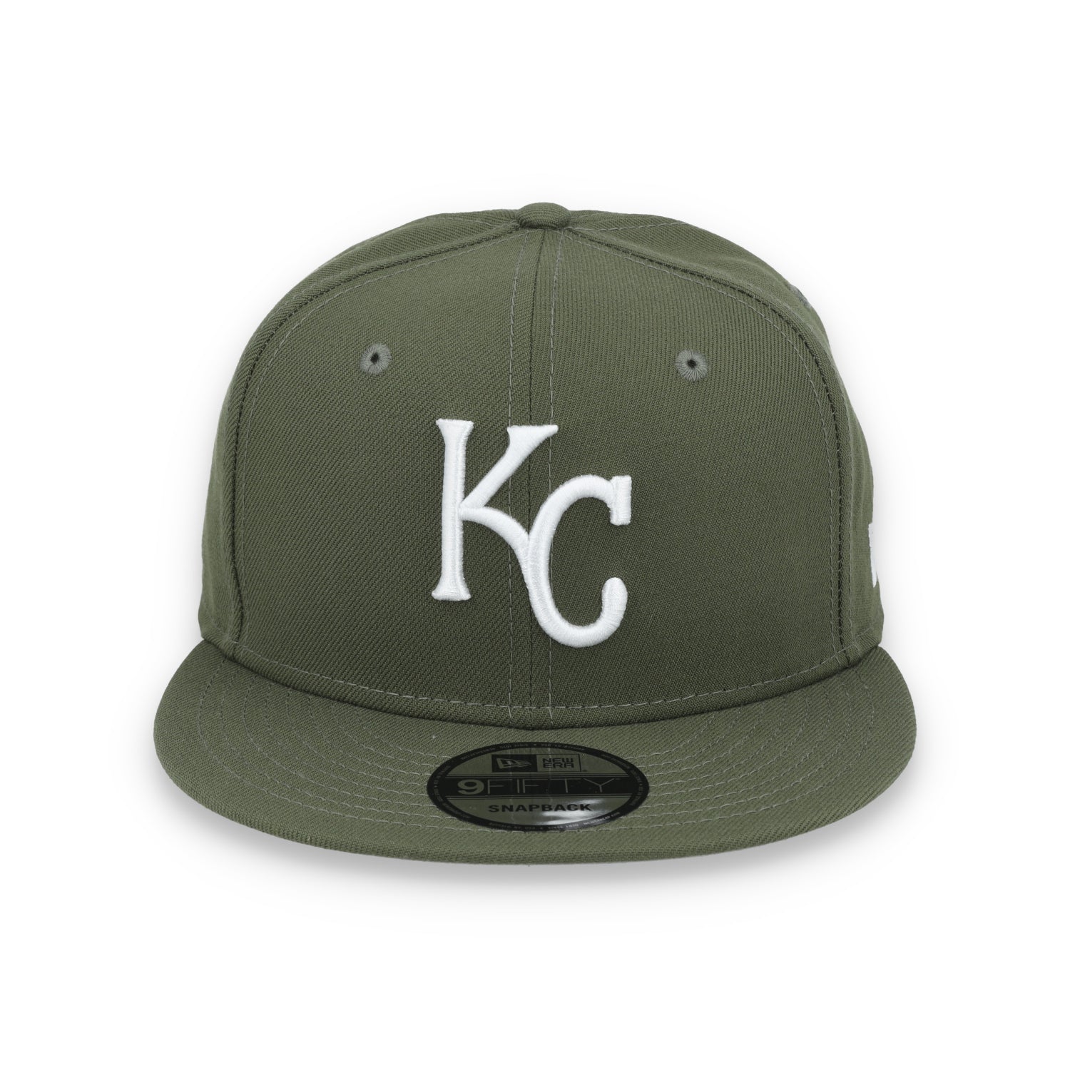 New Era Kansas City Royals 9FIFTY Snapback Hat- Olive Green