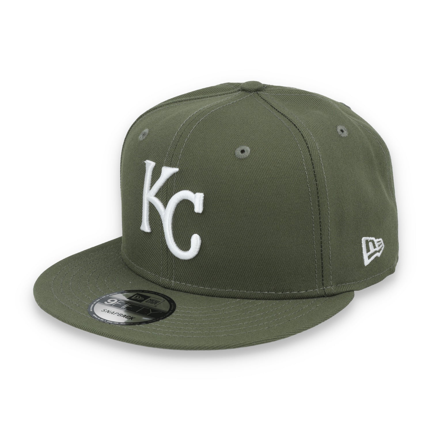 New Era Kansas City Royals 9FIFTY Snapback Hat- Olive Green