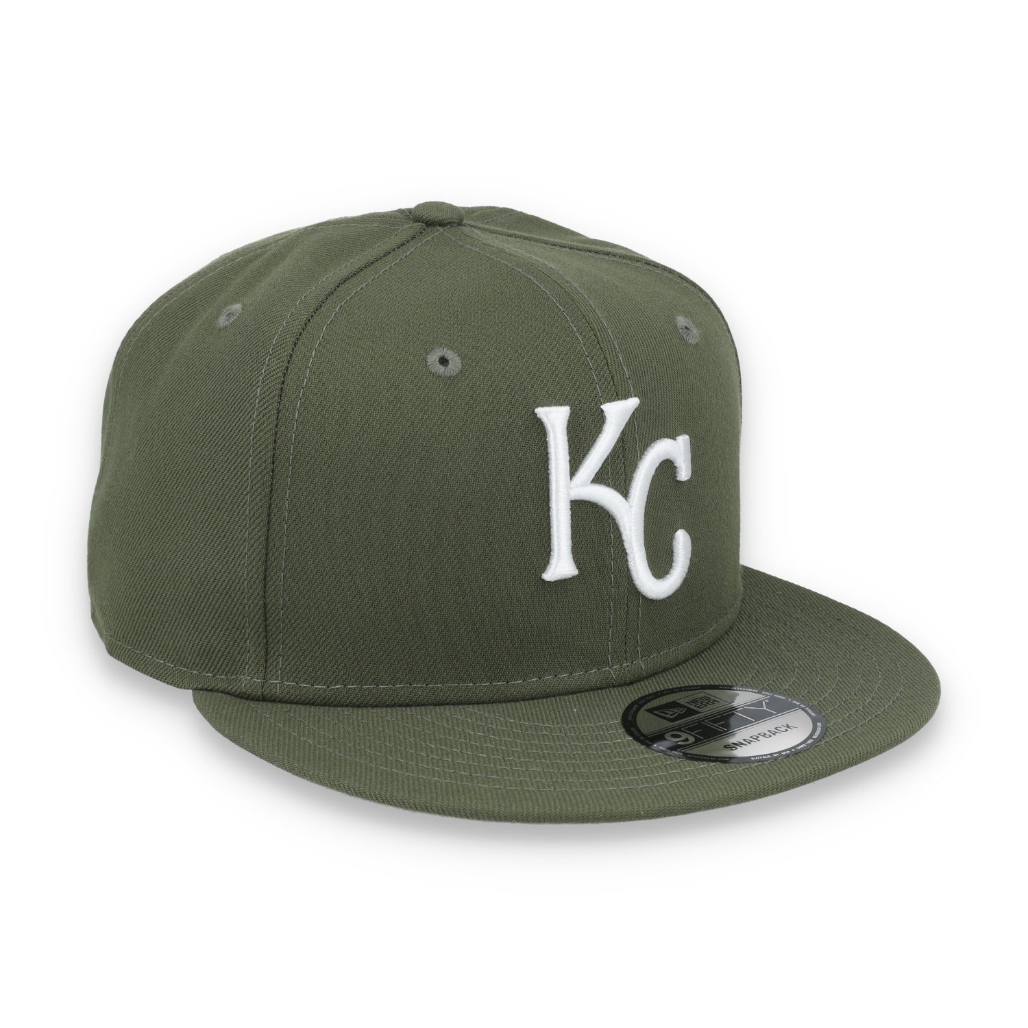 New Era Kansas City Royals 9FIFTY Snapback Hat- Olive Green