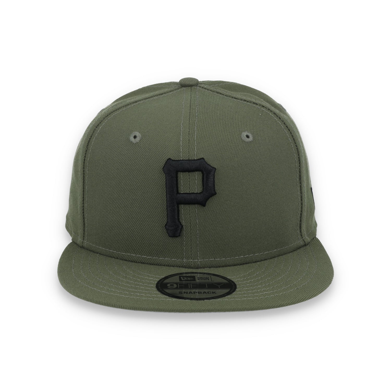 New Era Pittsburgh Pirates  9FIFTY Snapback Hat- Olive Green