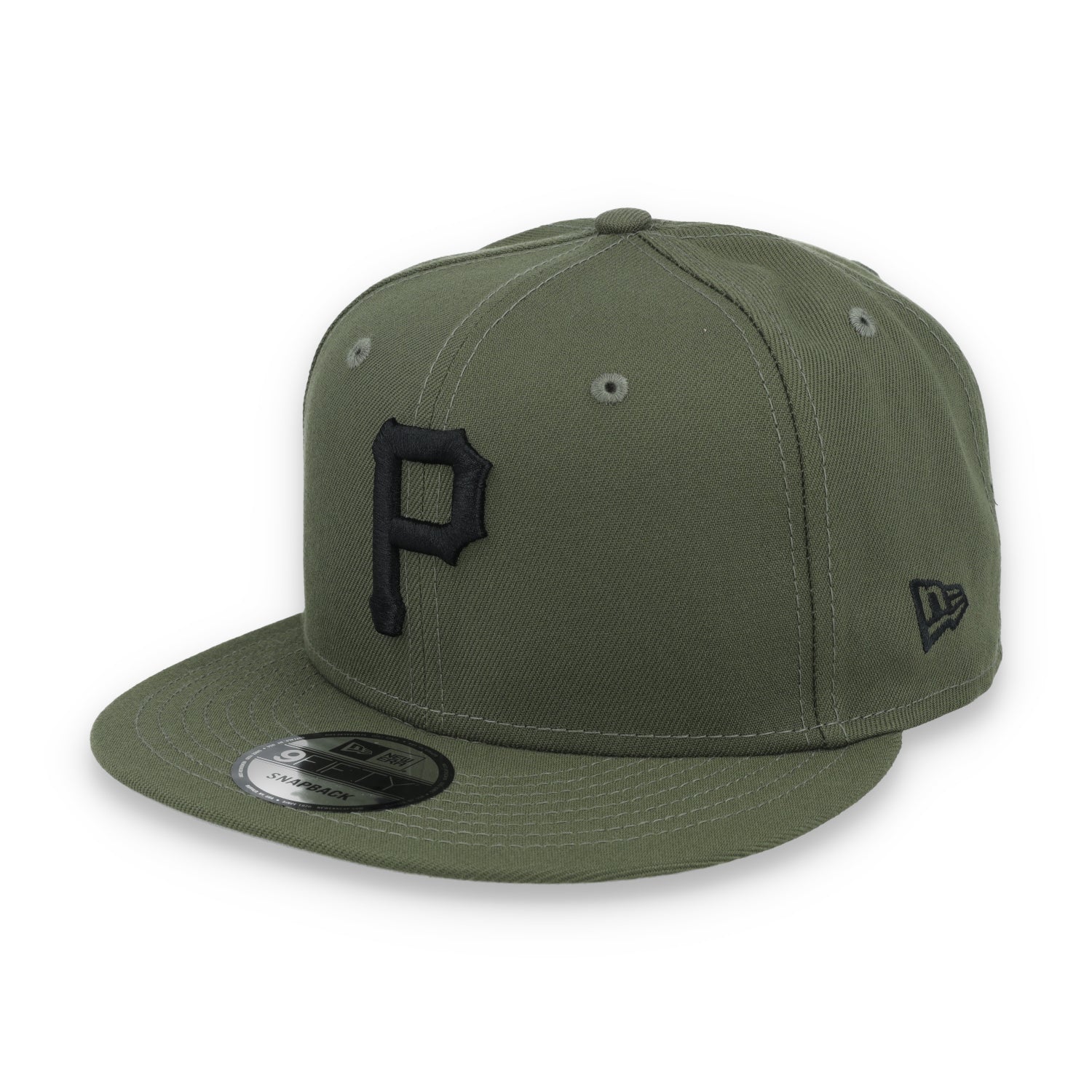 New Era Pittsburgh Pirates  9FIFTY Snapback Hat- Olive Green