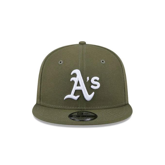 New Era Oakland Athletics 9FIFTY Snapback Hat- Olive Green