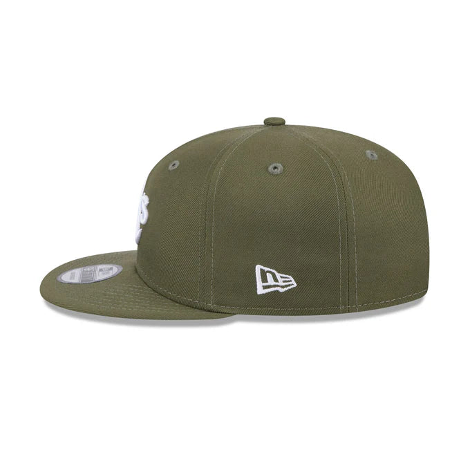 New Era Oakland Athletics 9FIFTY Snapback Hat- Olive Green