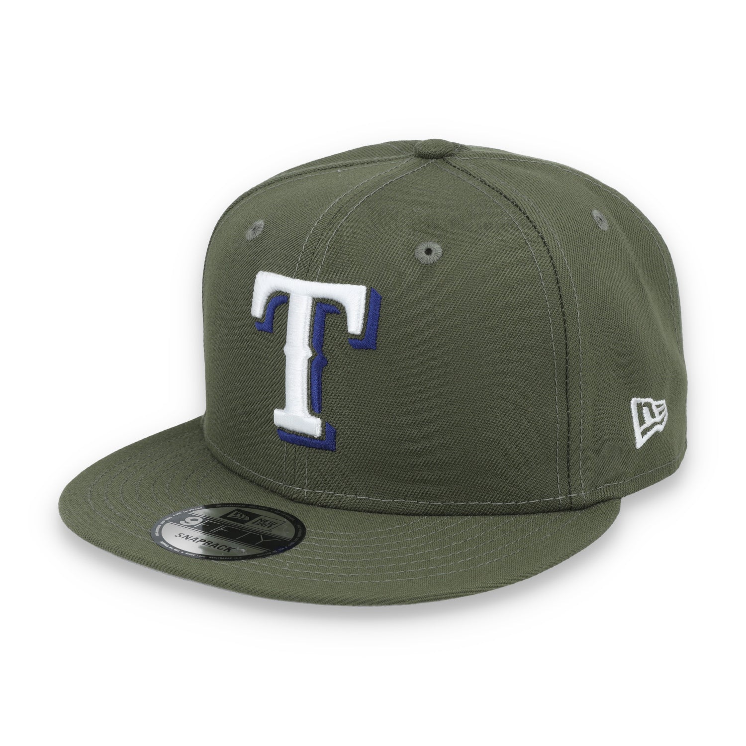 New Era Texas Rangers 9FIFTY Snapback Hat- Olive Green