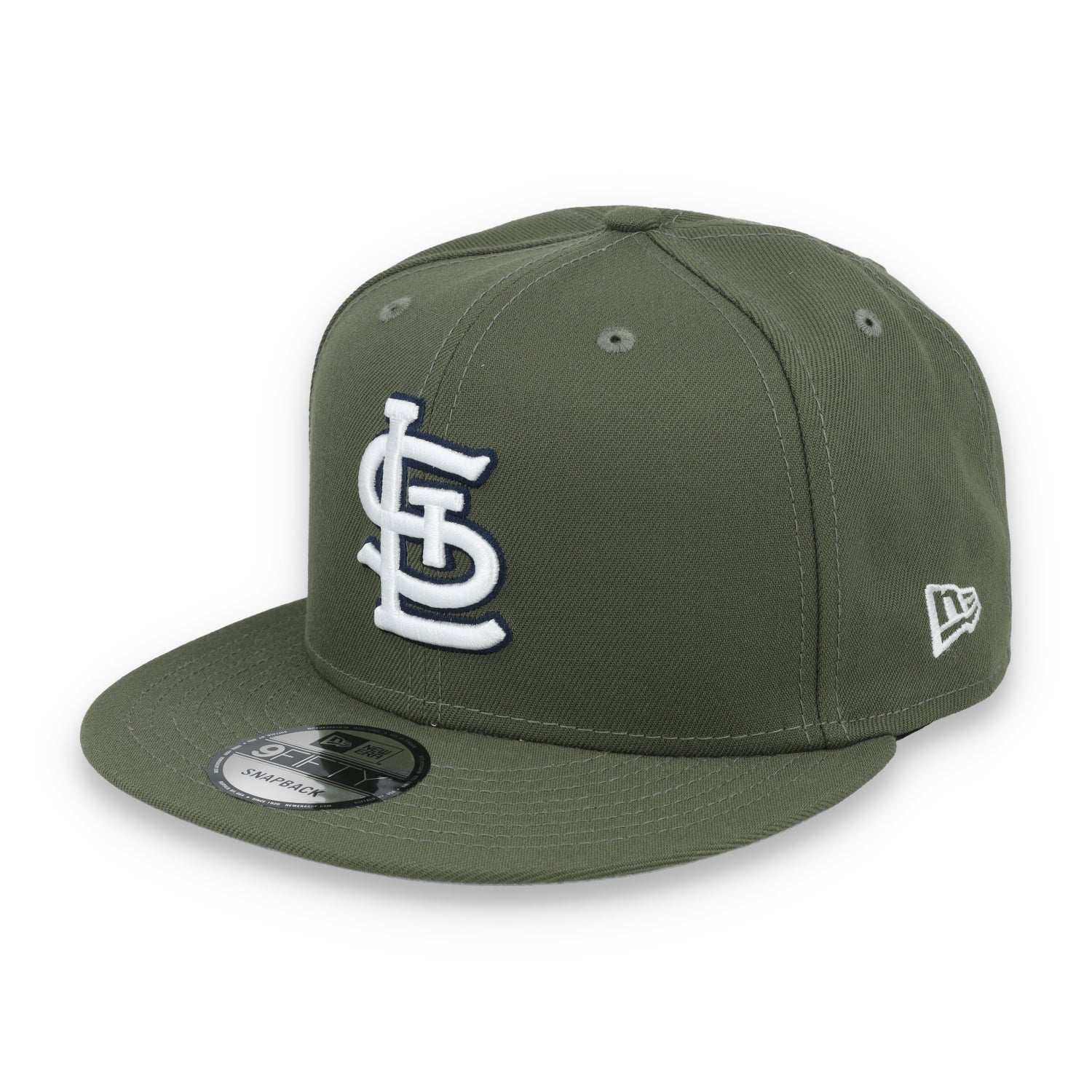 New Era St Louis Cardinals 9FIFTY Snapback Hat- Olive Green