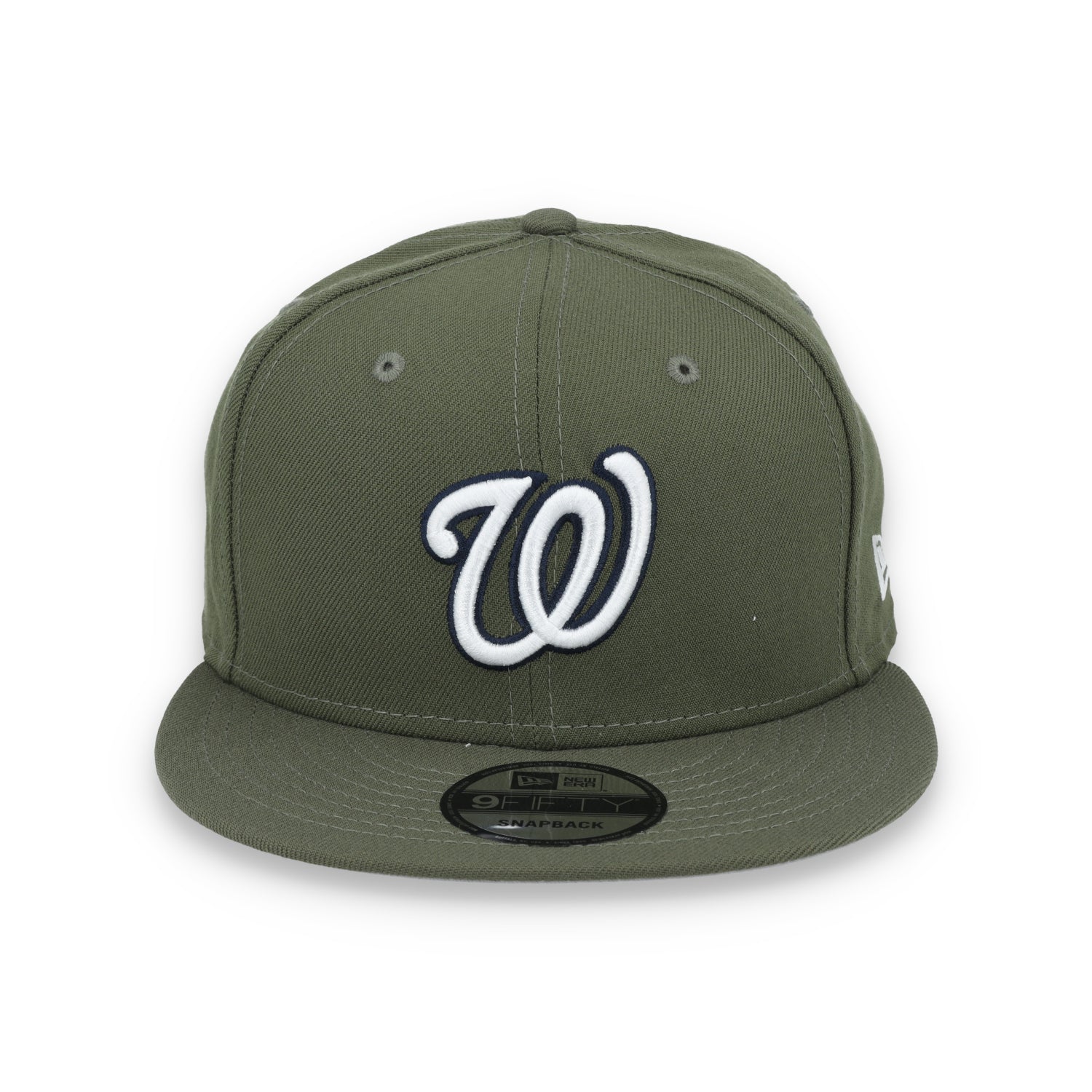 New Era Washington Nationals 9FIFTY Snapback Hat- Olive Green