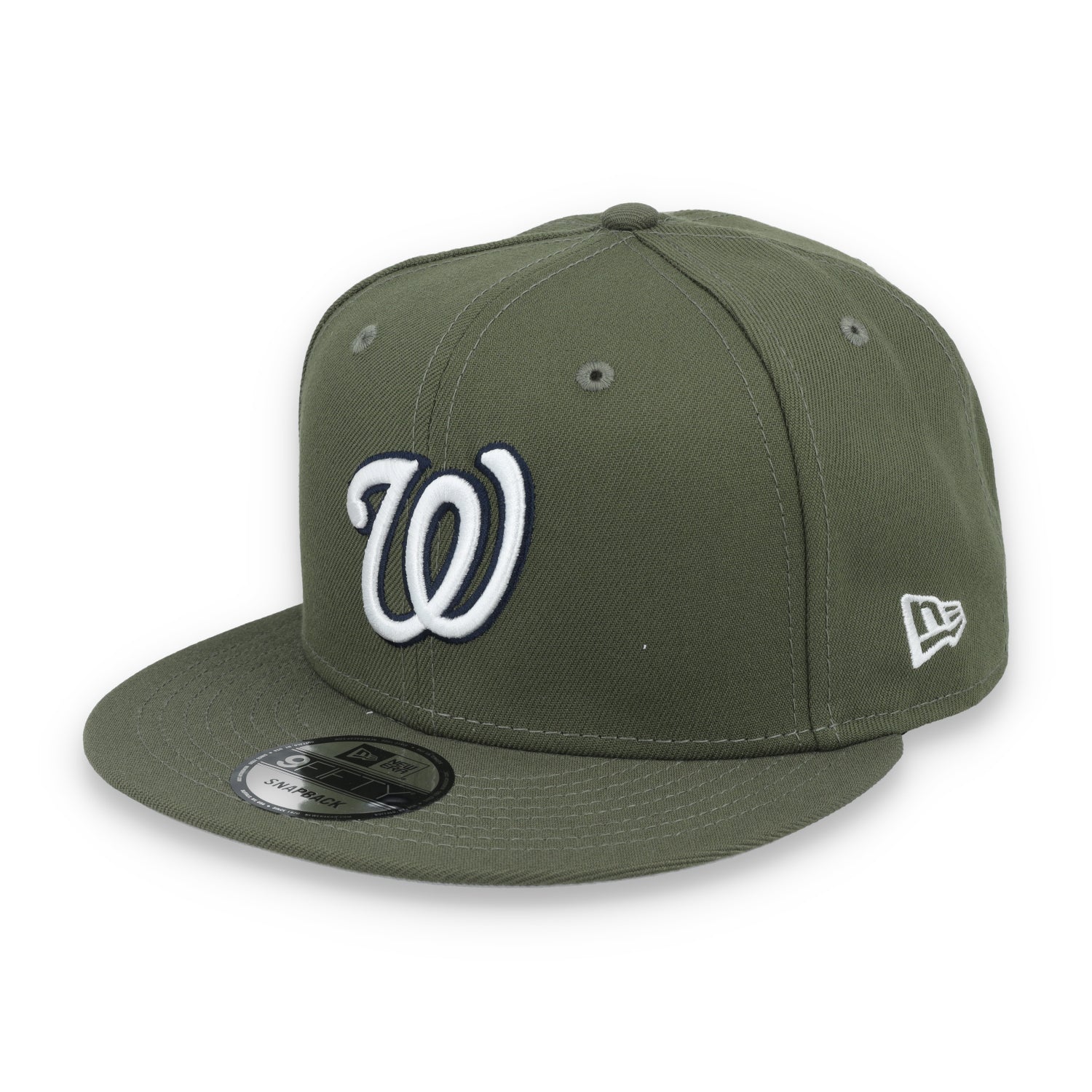 New Era Washington Nationals 9FIFTY Snapback Hat- Olive Green