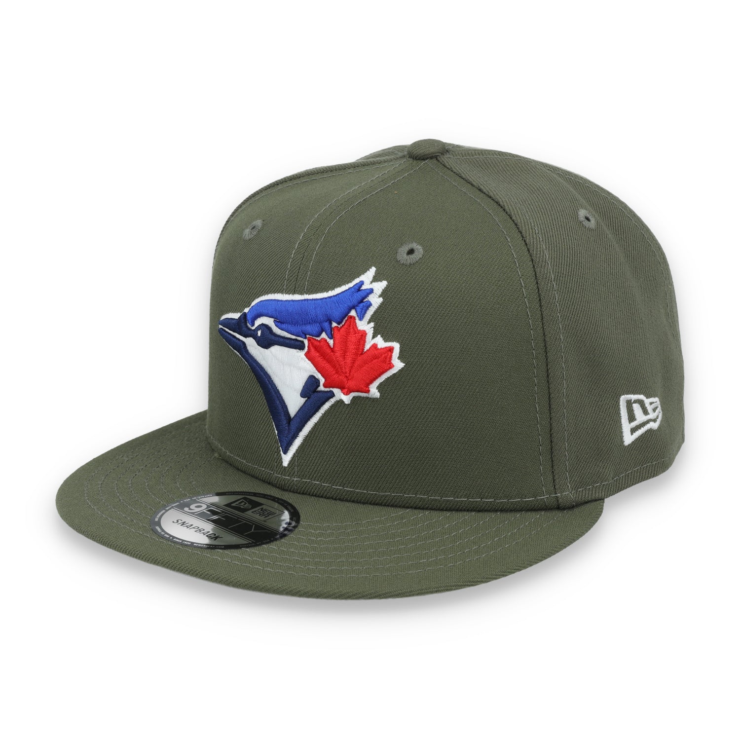 New Era Toronto Blue Jays 9FIFTY Snapback Hat- Olive Green