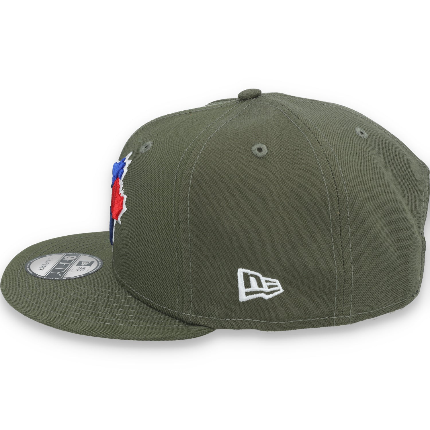 New Era Toronto Blue Jays 9FIFTY Snapback Hat- Olive Green