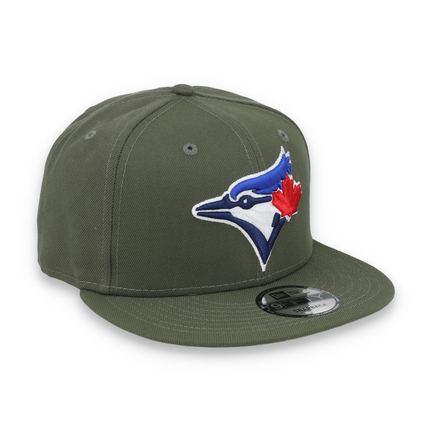 New Era Toronto Blue Jays 9FIFTY Snapback Hat- Olive Green