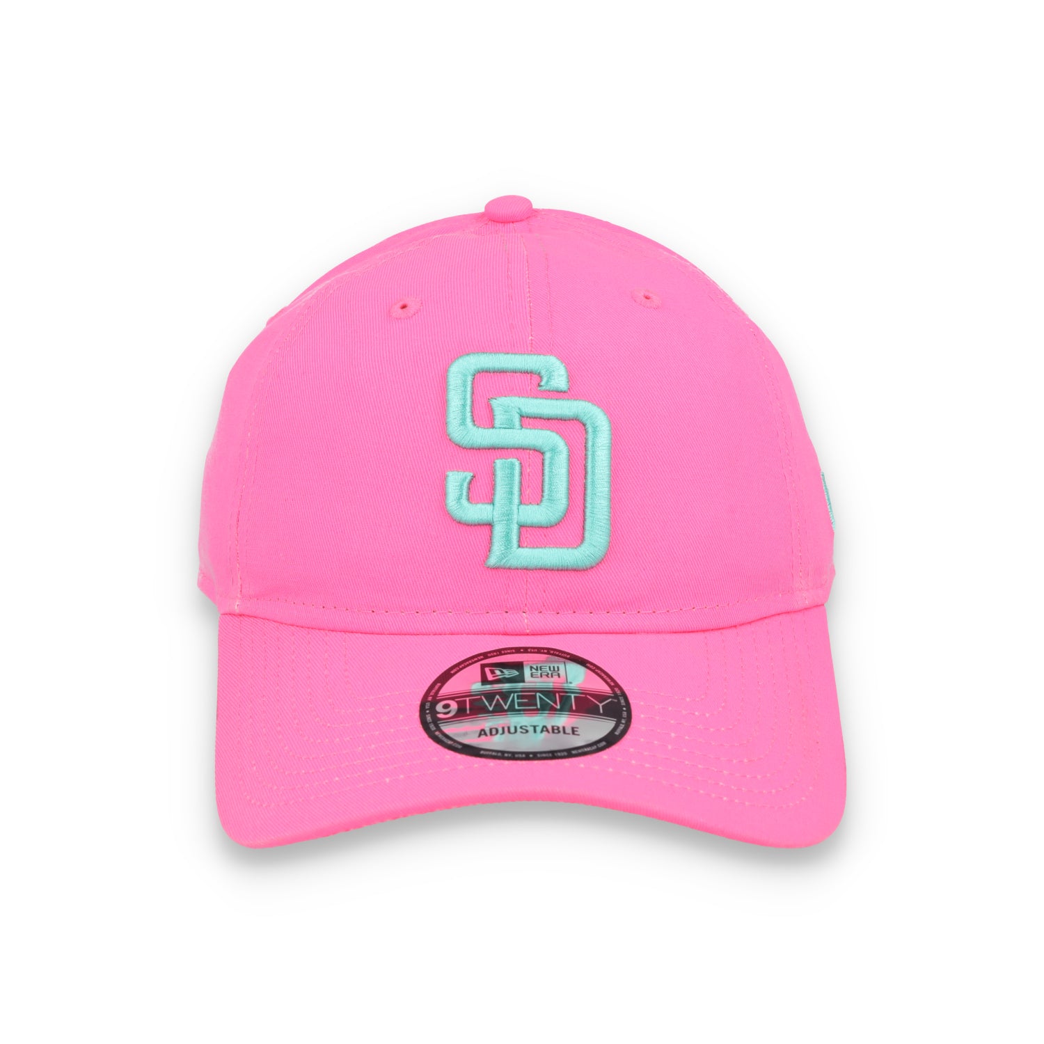 New Era San Diego Padres 9TWENTY Adjustable Hat- Hot Pink