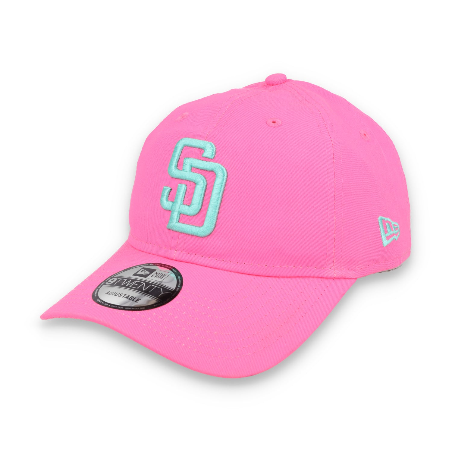 New Era San Diego Padres 9TWENTY Adjustable Hat- Hot Pink