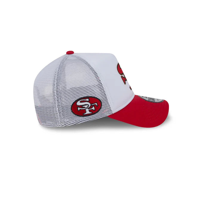 New Era San Francisco 49ers City Originals 9FORTY A-Frame Trucker Snapback Hat