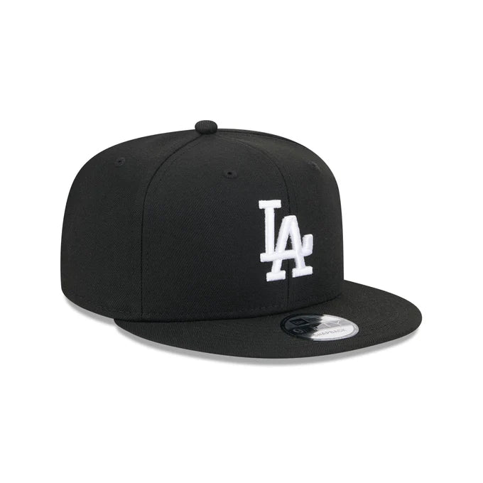 New Era Los Angeles Dodgers City Art 9FIFTY Snapback Adjustable Hat-Black/White