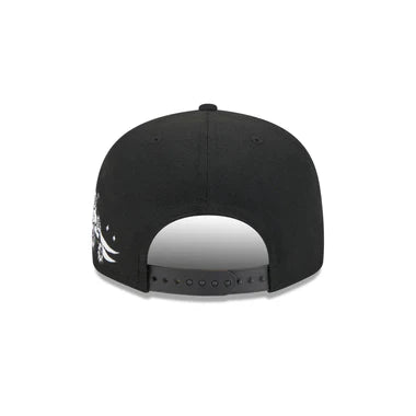 New Era Los Angeles Dodgers City Art 9FIFTY Snapback Adjustable Hat-Black/White