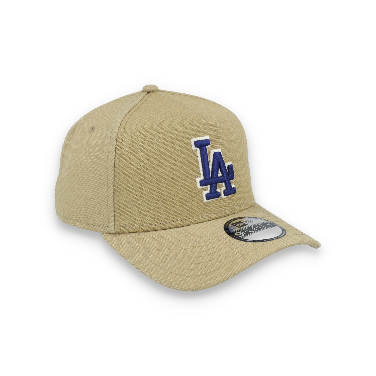 New Era Los Angeles Dodgers Logo Essentials A Frame 9FORTY Adjustable Hat