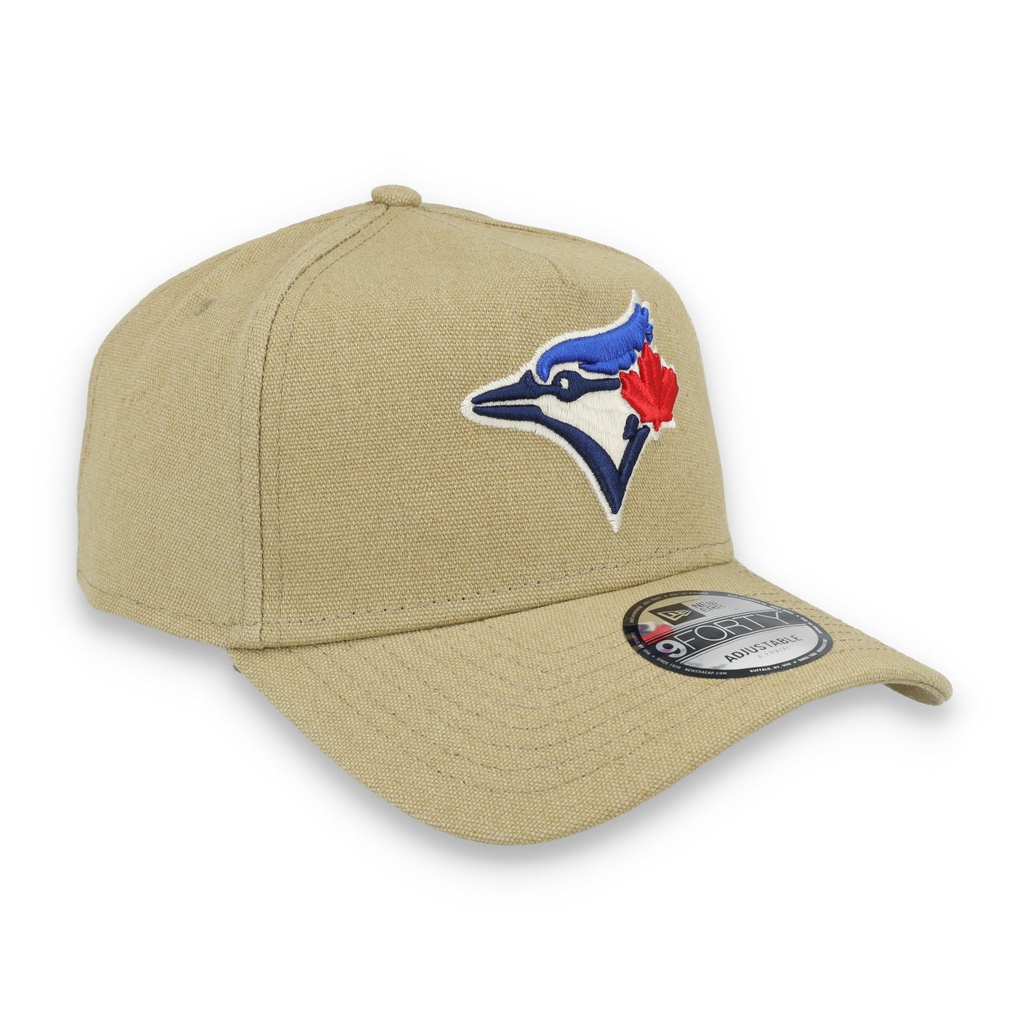 New Era Toronto Blue Jays Logo Essentials A Frame 9FORTY Adjustable Hat