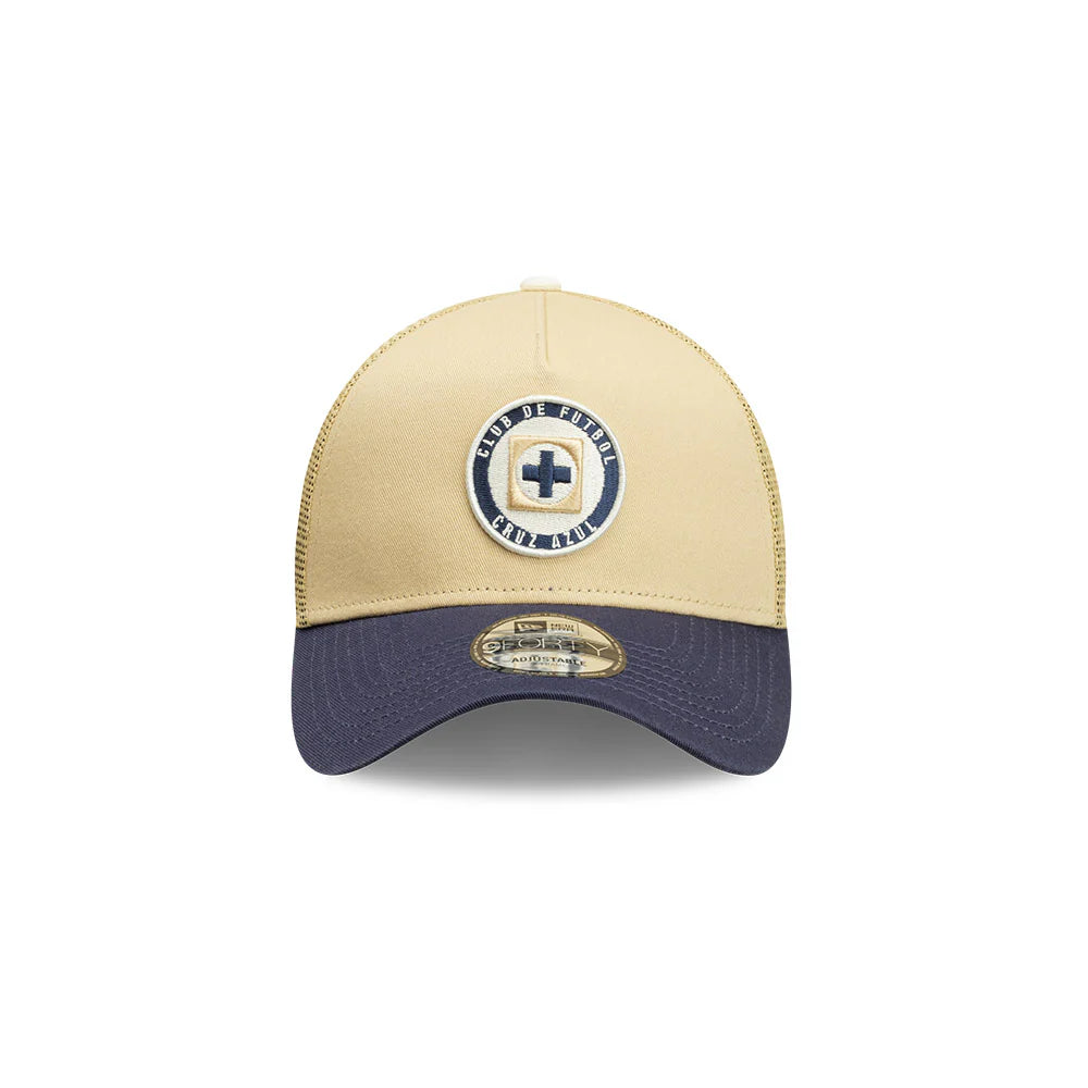New Era Cruz Azul A-Frame 9FORTY Trucker Adjustable Hat