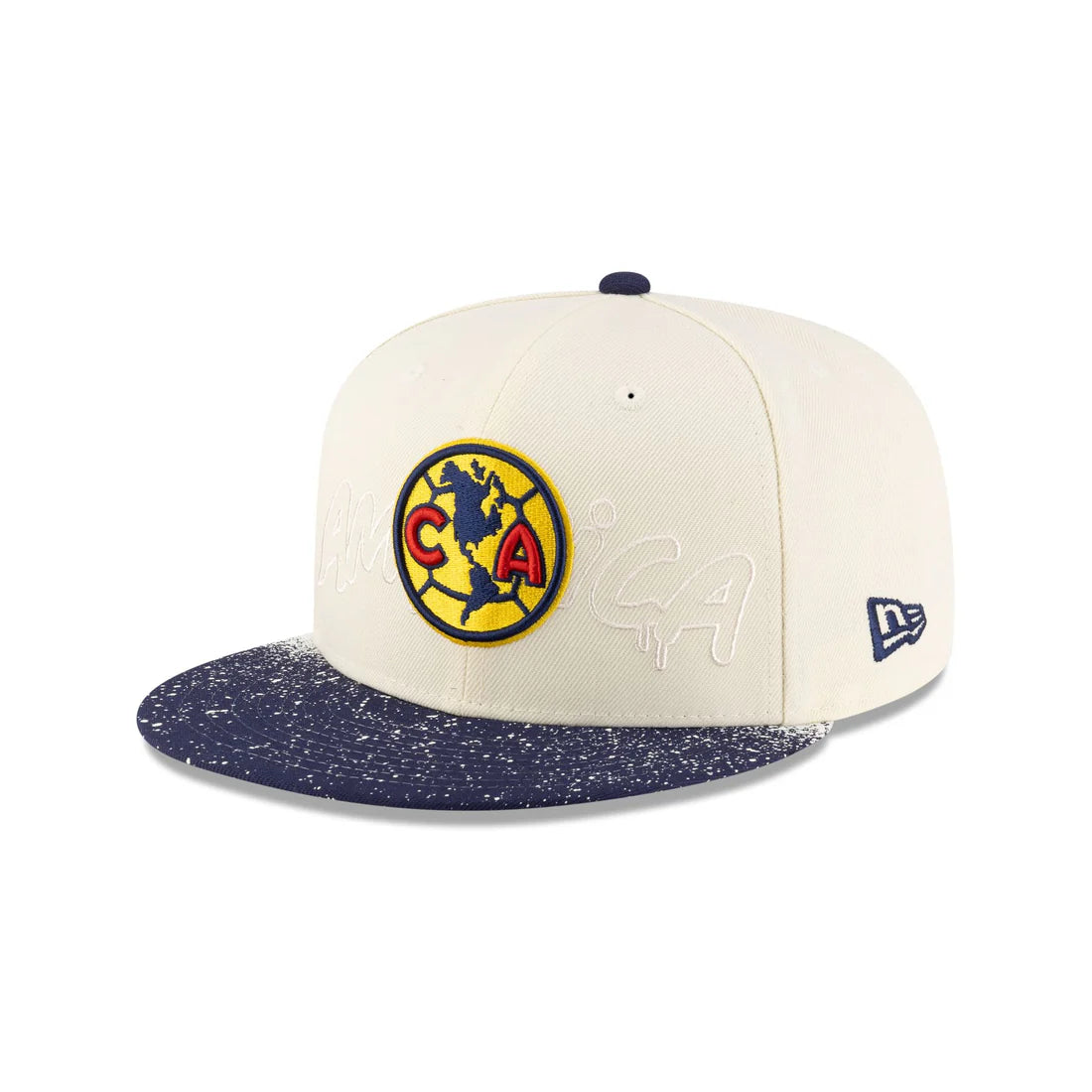 New Era Club America Splattered Visor 59FIFTY Fitted Hat