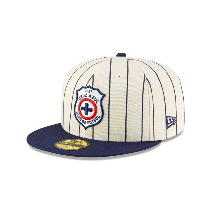 New Era Cruz Azul Retro Pinstripe 59FIFTY Fitted Hat