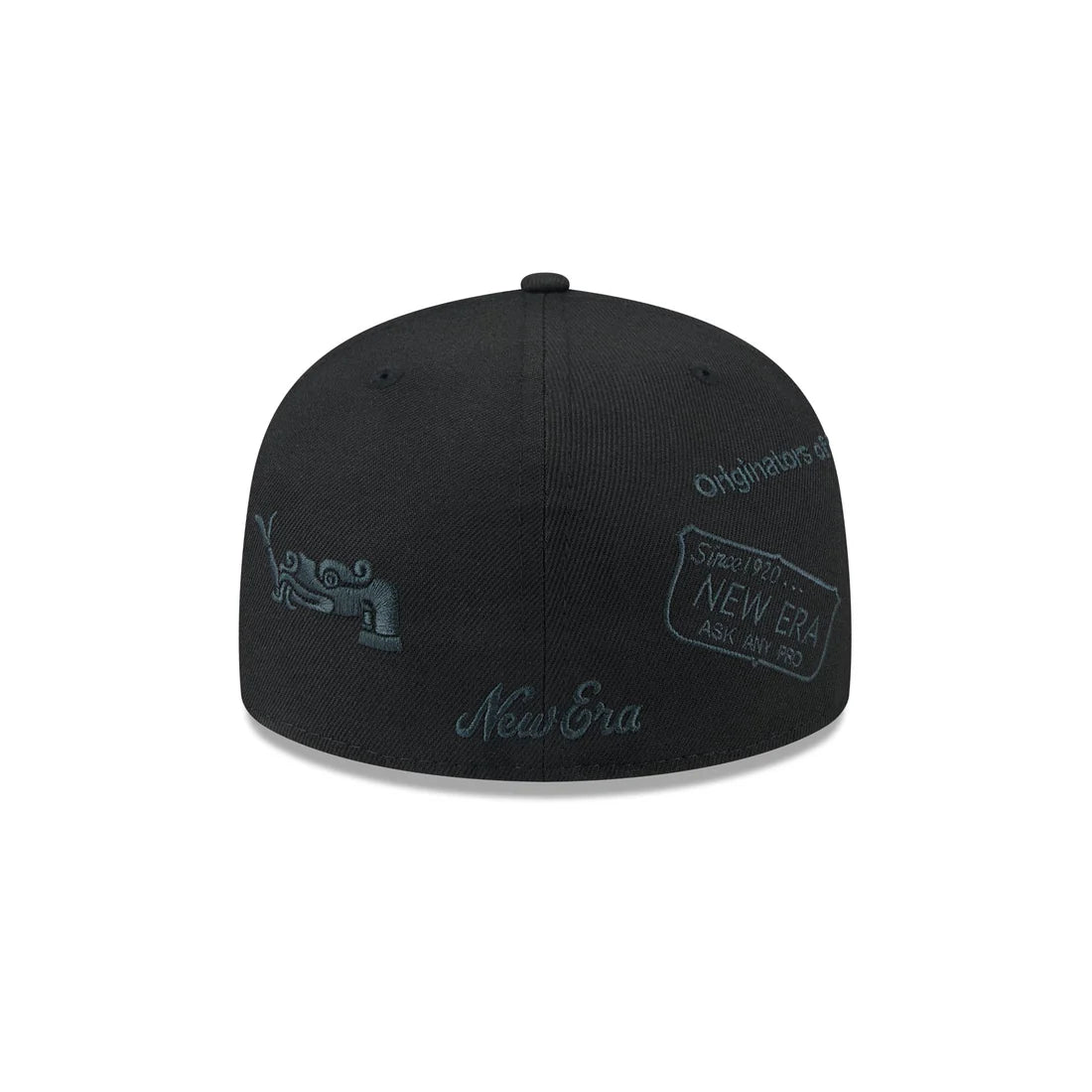 New Era Mexico Anniversary Logos 59FIFTY Fitted Hat-Black