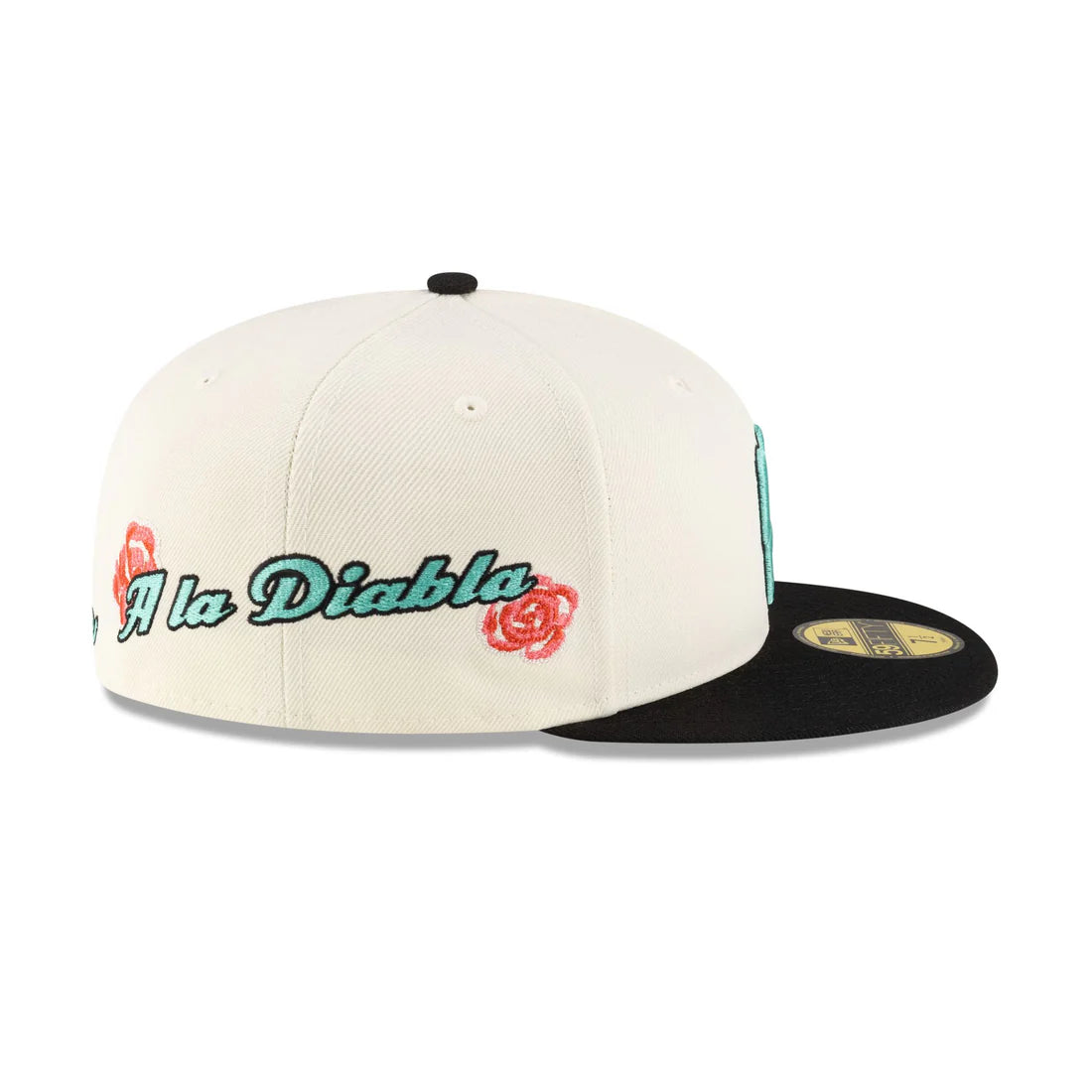 New Era Diablos Rojos Del Mexico 2-Tone Rose 59FIFTY Fitted Hat-