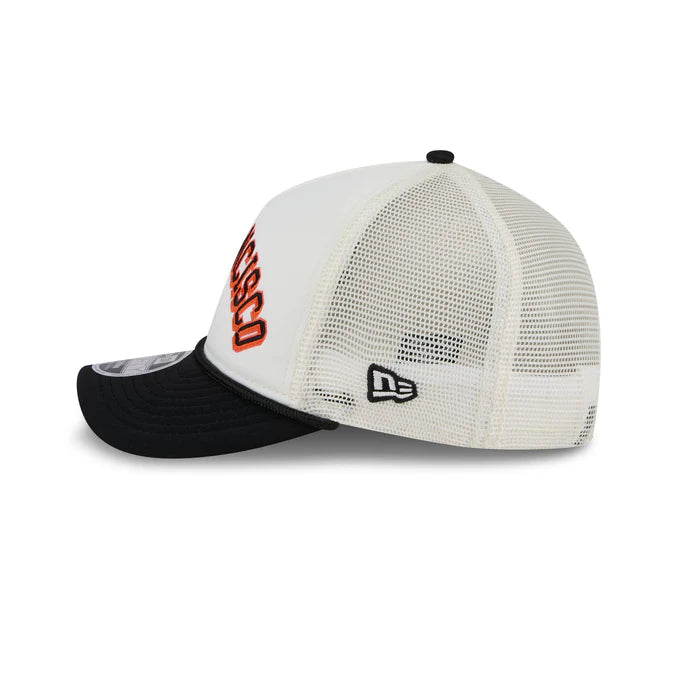 New Era San Francisco Giants Chrome Arch M-Crown 9FORTY Adjustable Snapback Hat