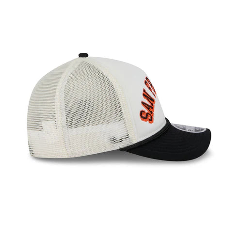 New Era San Francisco Giants Chrome Arch M-Crown 9FORTY Adjustable Snapback Hat