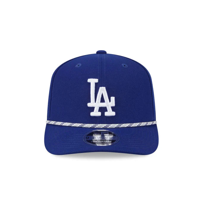 New Era Los Angeles Dodgers Rope 9SEVENTY Stretch-Snap Trucker Hat