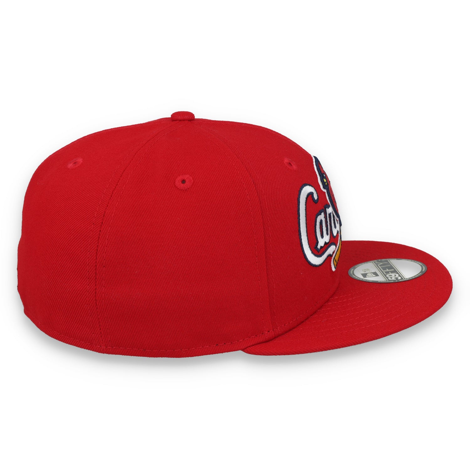 New Era St. Louis Cardinals Overlap 59FIFTY Fitted Hat-Red