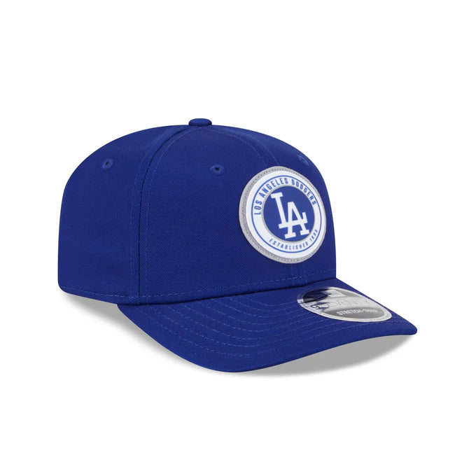 New Era Los Angeles Dodgers Circle Patch 9SEVENTY Stretch-Snap Hat