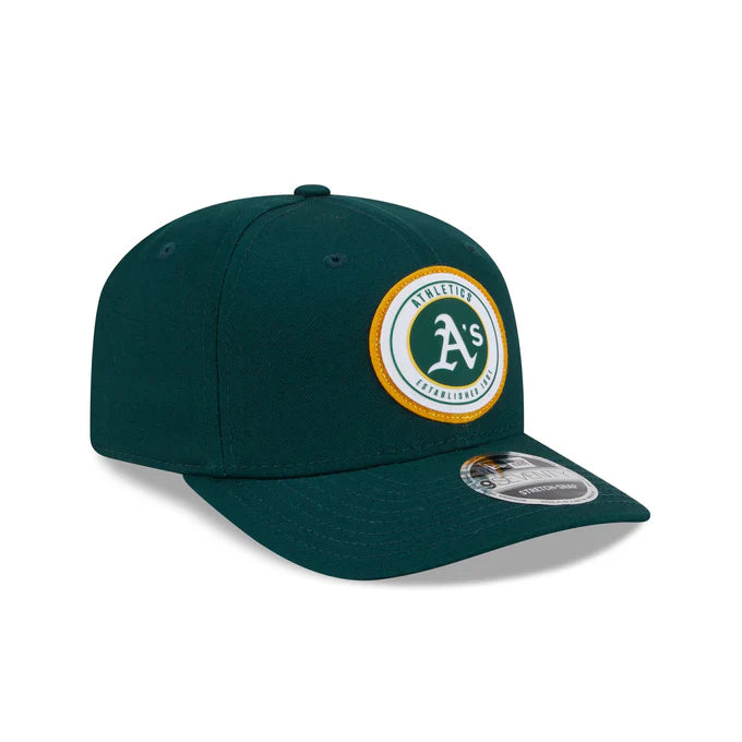 New Era Oakland Athletics Circle Patch 9SEVENTY Stretch-Snap Hat