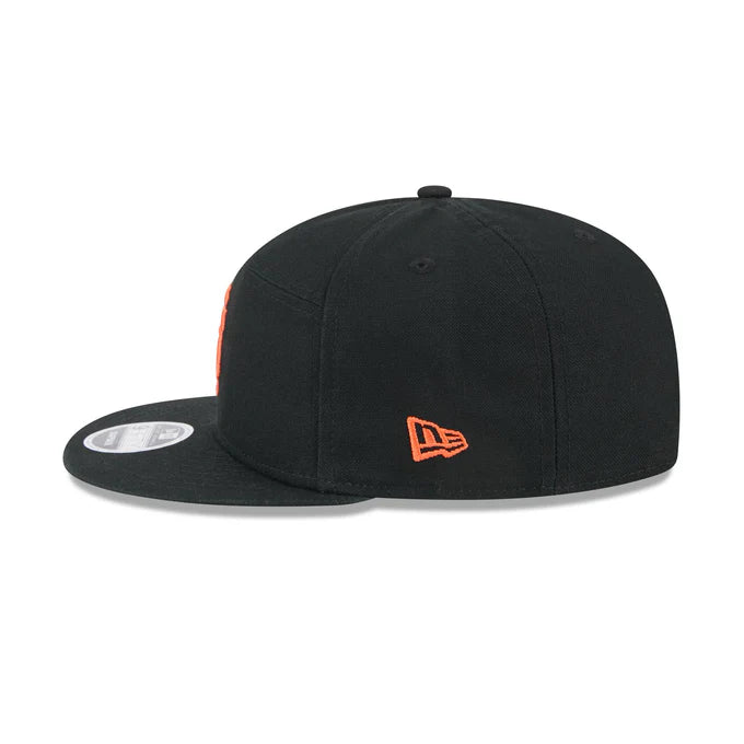 New Era San Francisco Giants Cotton Canvas 9FIFTY Split Panel Trucker Hat