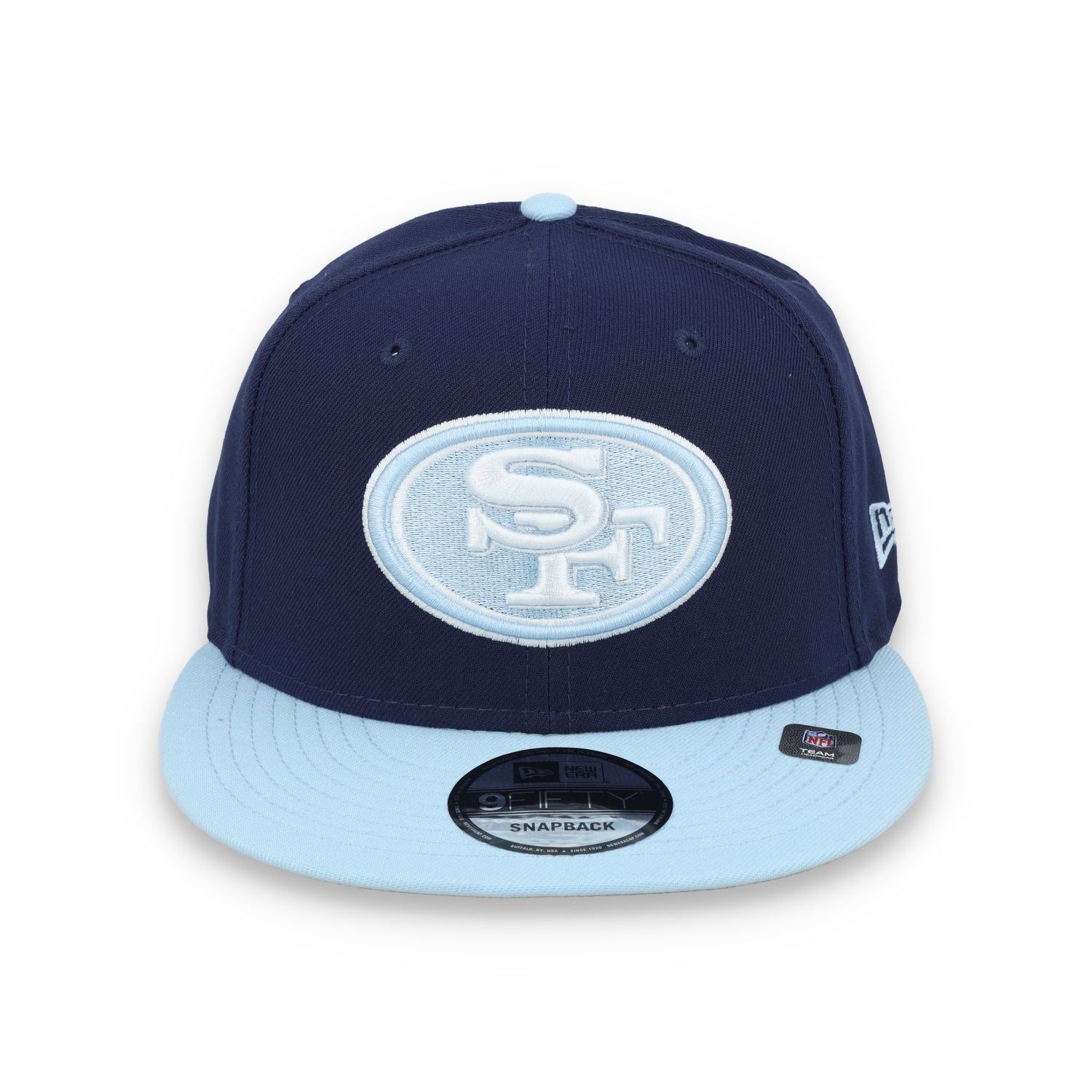 New Era San Francisco 49ers  2-Tone Color Pack 9FIFTY Snapback Hat-Navy/Light Blue
