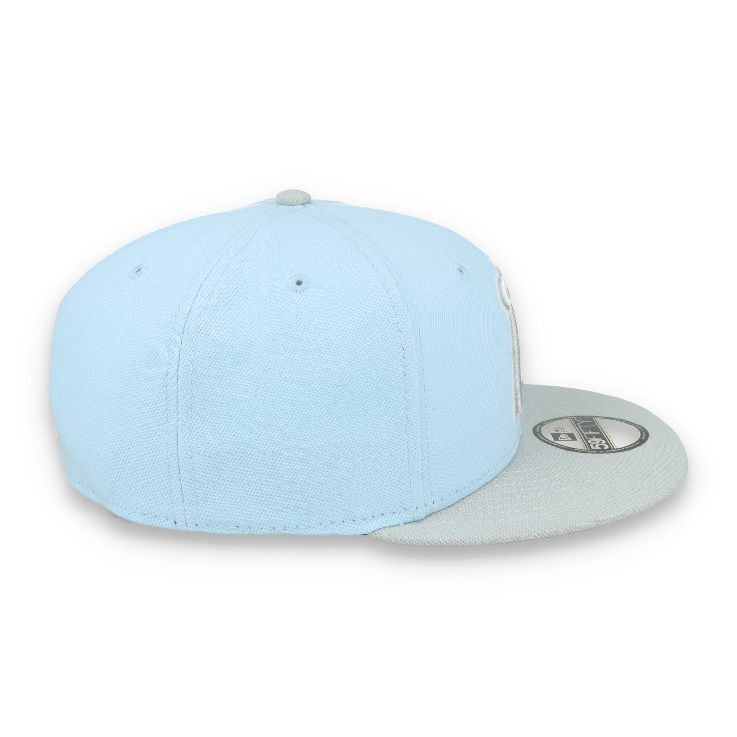 New Era Los Angeles Angels 2-Tone Color Pack 59FIFTY Fitted Hat-Light Blue/Gray