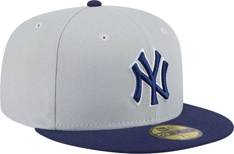 New Era New York Yankees 2-Tone Color Pack 59FIFTY Fitted Hat-Gray/Navy