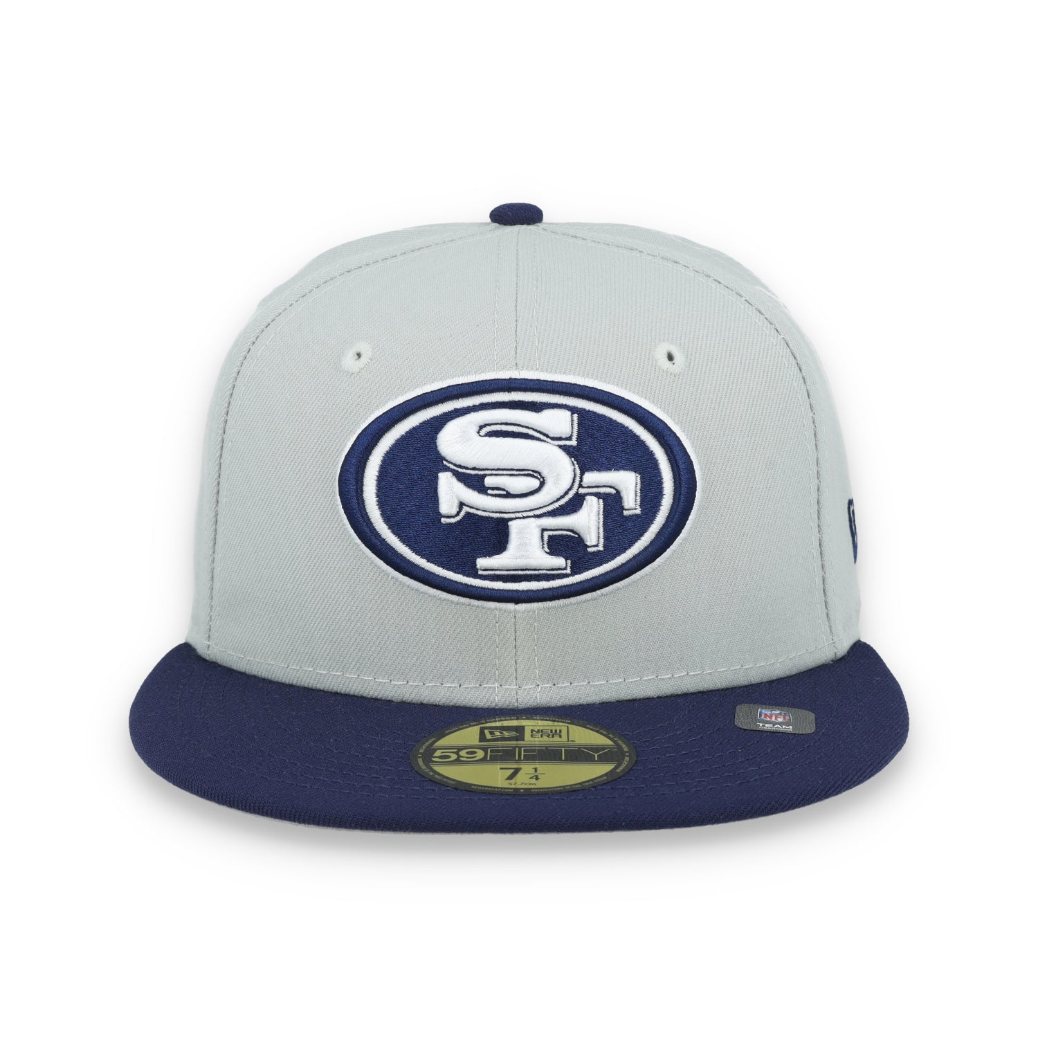 New Era San Francisco 49ers 2-Tone Color Pack 59FIFTY Fitted Hat-Gray/Navy
