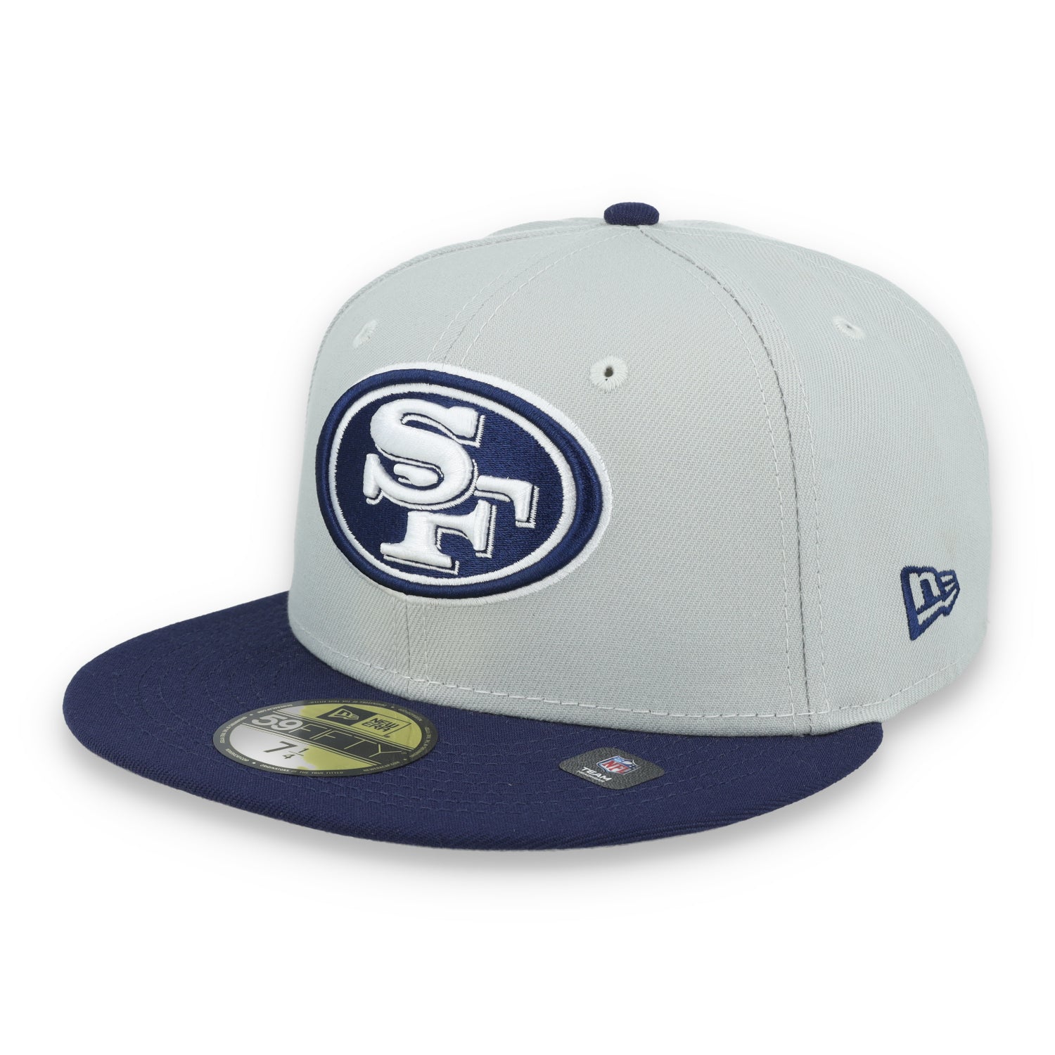 New Era San Francisco 49ers 2-Tone Color Pack 59FIFTY Fitted Hat-Gray/Navy