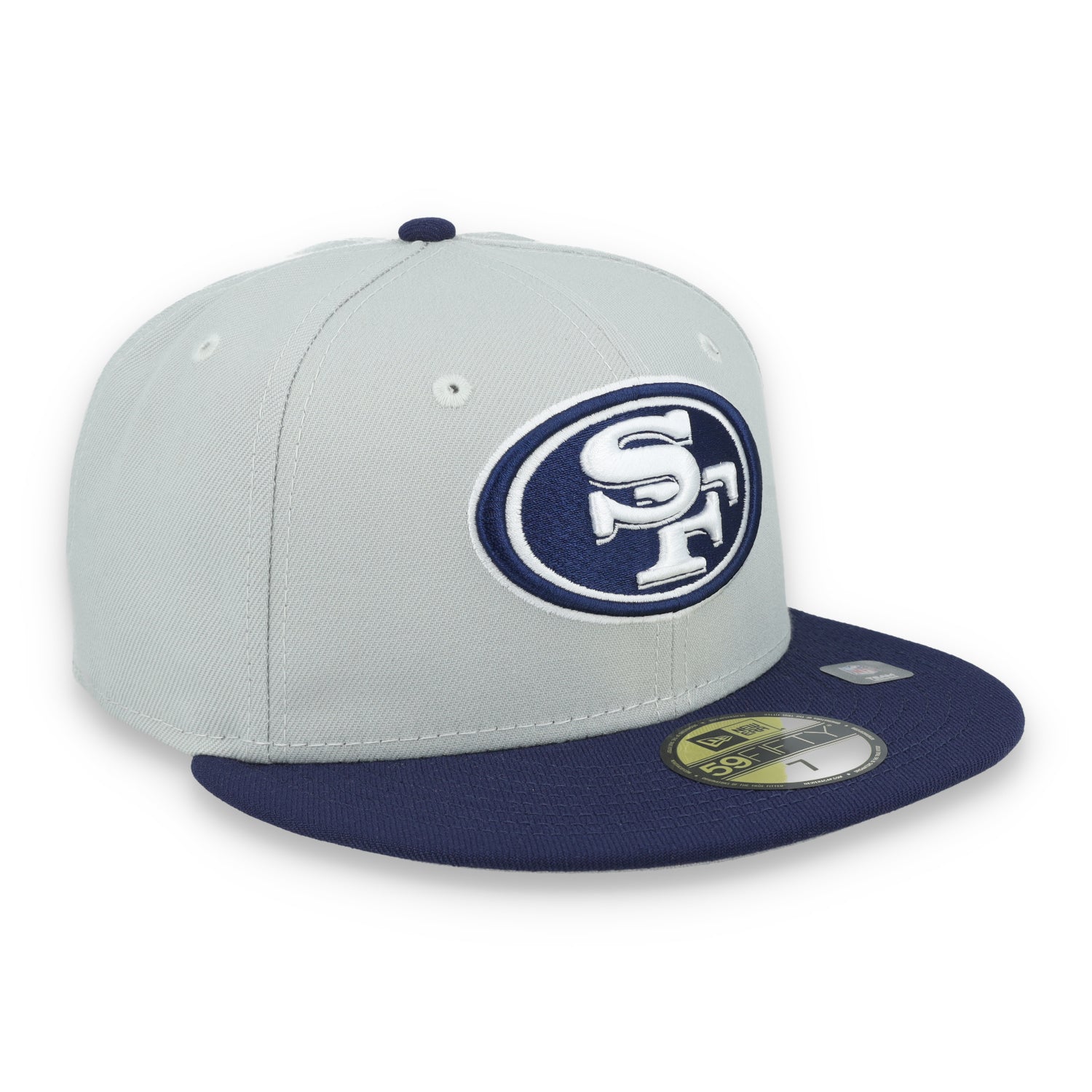 New Era San Francisco 49ers 2-Tone Color Pack 59FIFTY Fitted Hat-Gray/Navy