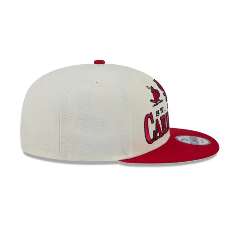 New Era St. Louis Cardinals Multi Logo Archive 9FIFTY Snapback Hat - Cream