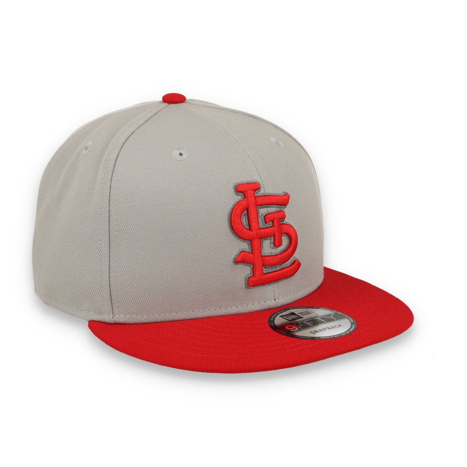 New Era St. Louis Cardinals 2-Tone 9FIFTY Snapback Hat-Grey/Red